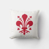 フィレンツェ、イタリア国旗MoJo枕 クッション (正面)