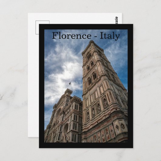 フィレンツェ,イタリア,イタリアのはがき ポストカード (正面/裏面)