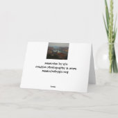 フィレンツェ、イタリア カード (裏面)