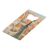 フィレンツェ、イタリア クレジットカード栓抜き (正面アングル)