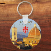 フィレンツェ，イタリア – サンタマリアデルフィオーレ キーホルダー (正面)