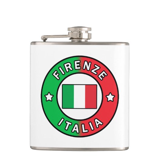 フィレンツェ・イタリア フラスク (正面)