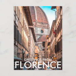 フィレンツェ, イタリア ポストカード