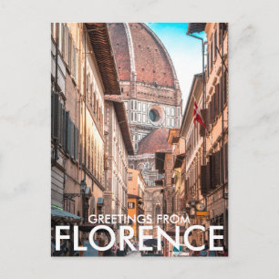 フィレンツェ, イタリア ポストカード