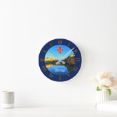 フィレンツェ,イタリア – ポンテヴェッキオ ラウンド壁時計 (ホーム)