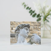 フィレンツェ・イタリア,ミケランジェロのダビデ ポストカード (スタンド正面)