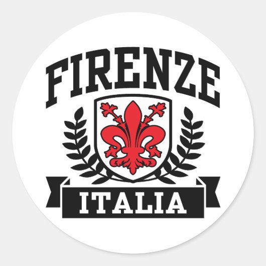 フィレンツェ・イタリア ラウンドシール (正面)