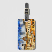 フィレンツェ・イタリア  ラゲッジタグ (正面縦)