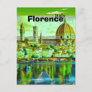 フィレンツェ イタリア 旅行 ポストカード, フィレンツェ 旅行 アート ポストカード