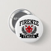 フィレンツェ・イタリア 缶バッジ (正面&裏面)