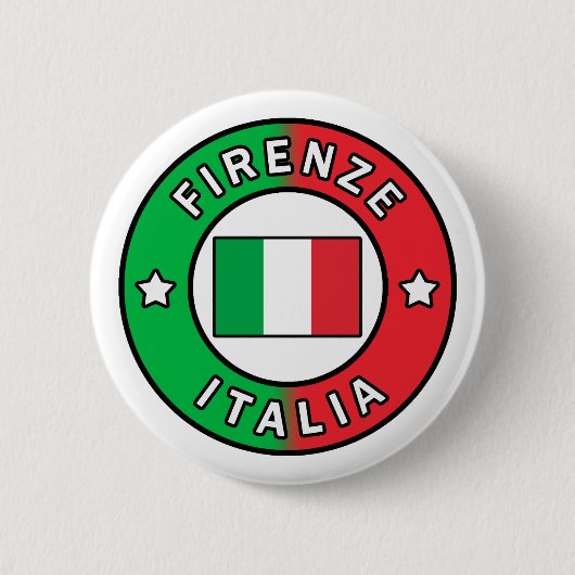 フィレンツェ・イタリア 缶バッジ (正面)