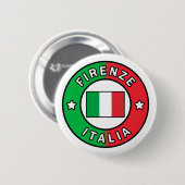 フィレンツェ・イタリア 缶バッジ (正面&裏面)