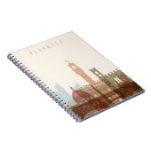 フィレンツェ、イタリア|都市スカイライン ノートブック (右側)