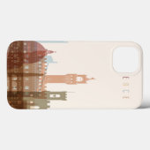 フィレンツェ、イタリア|都市スカイライン Case-Mate iPhoneケース (裏面 (横))
