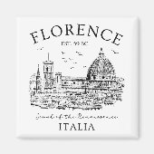 フィレンツェ イタリア  – Firenze イタリアのお土産 マグネット (正面)