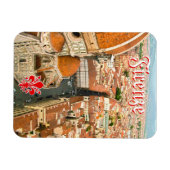 フィレンツェ,イタリア – Il Duomo di Firenze マグネット (横)