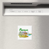 フィレンツェ – イタリア.png マグネット (インサイチュ (食洗機))