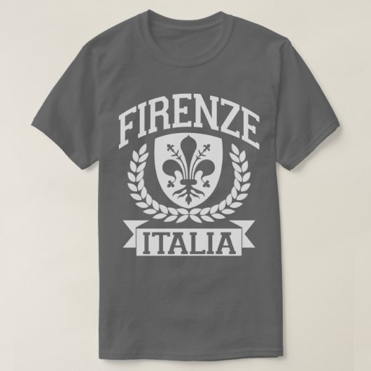 フィレンツェ・イタリア Tシャツ (デザイン正面)