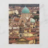 フィレンツェ,イタリアPiazzaから表示 ポストカード (正面)