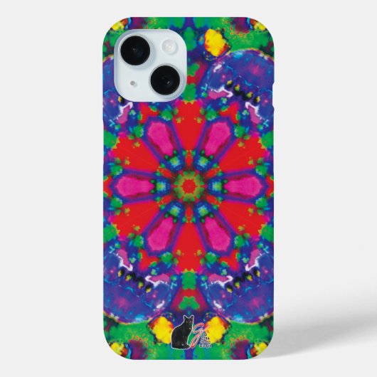 フィレンツェ カレイドスコープ iPhone カー Case-Mate iPhoneケース (裏面)