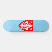 フィレンツェ・コート・オブ・アームズ スケートボード (横)