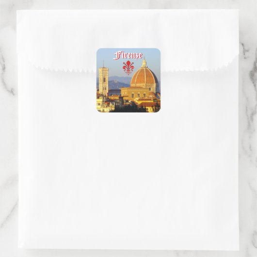 フィレンツェ – サンタマリアデルフィオーレ スクエアシール (バッグ)