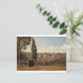 フィレンツェ、ザボリーガーデンズバイカミーユ・コロー ポストカード (スタンド正面)