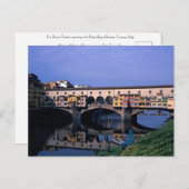 フィレンツェ・トスカニーイタリア ポストカード (正面/裏面)