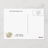 フィレンツェ・ドゥオモ – 大聖堂 ポストカード (裏面)