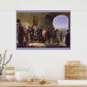 フィレンツェ・ナイチンゲールがスクタリで負傷 ポスター (キッチン)