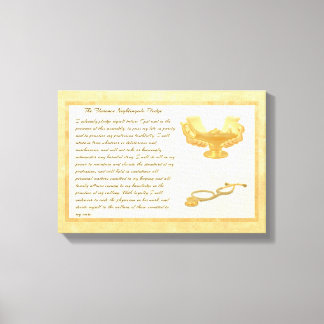 フィレンツェ・ナイチンゲールの誓約 キャンバスプリント