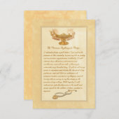 フィレンツェ・ナイチンゲールの誓約 サンキューカード (正面/裏面)