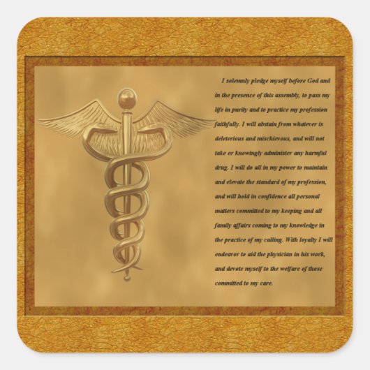 フィレンツェ・ナイチンゲールの誓約 スクエアシール (正面)