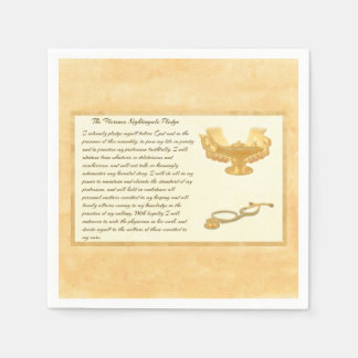 フィレンツェ・ナイチンゲールの誓約 スタンダードカクテルナプキン