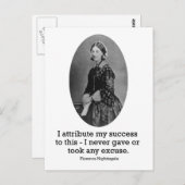 フィレンツェ・ナイチンゲール ポストカード (正面/裏面)