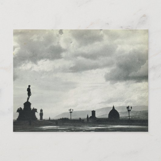 フィレンツェ，フィレンツェ，ミケランジェロ広場 ポストカード (正面)