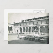 フィレンツェ，フィレンツェ， S.Annuziata ポストカード (正面/裏面)