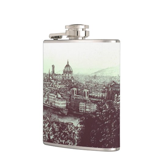 フィレンツェ フラスク (左)