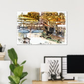 フィレンツェ ポスター (ホームオフィス)