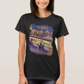 フィレンツェ ポンテベッキオ 夜の旅 Tシャツ (正面)