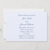 フィレンツェ – ポンテヴェッキオ 招待状 (裏面)