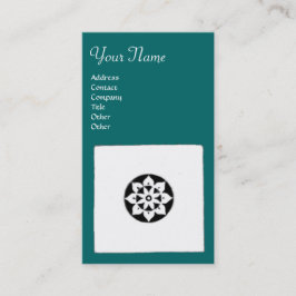 フィレンツェ・ルネサンス調和，青い緑 名刺