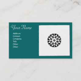 フィレンツェ・ルネサンス調和，青い緑 名刺