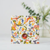 フィレンツェ ルネサンス フラワースワール ゲム モノグラム シーズンカード (スタンド正面)