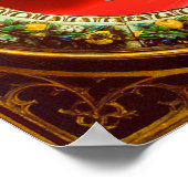 フィレンツェ・ルネッサンス・エンジェルとフローラ・クラウン ポスター (角)