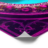 フィレンツェ・ルネッサンス・エンジェルとフローラ・クラウン ポスター (角)