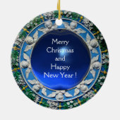 フィレンツェ・ルネッサンス・エンジェル セラミックオーナメント (裏面)