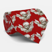 フィレンツェ・ルネッサンス・エンジェル・レッド ネクタイ (ロール)