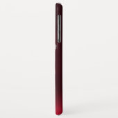 フィレンツェ・ルネッサンス・エンジェル・レッド・ブルゴーニュ・モノグラム Case-Mate iPhoneケース (裏面/左)