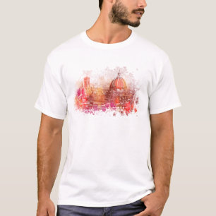 フィレンツェ-花の聖者メリーのバシリカ会堂 Tシャツ